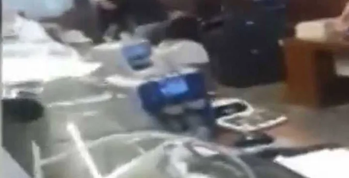 اقتحام بنك في حارة حريك