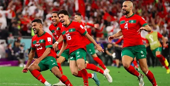تهنئة رسمية وشعبية لمنتخب المغرب