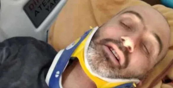 انقاذ باسل حبقوق من تحت الركام