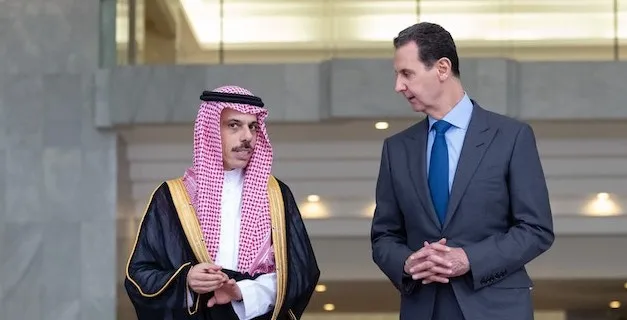 إعادة العلاقات الديبلوماسية بين السعودية وسوريا