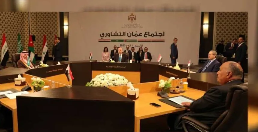 الاجتماع العربي في عمان: الحل السياسي في سوريا وعودة اللاجئين الطوعية والآمنة