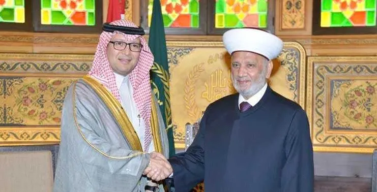 البخاري زار المفتي دريان: السعودية حريصة على لبنان وشعبه