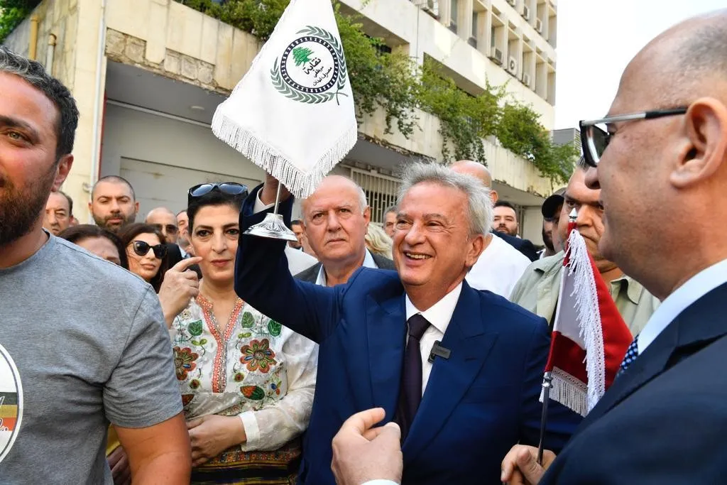 رياض سلامه مغادرا بالزلاغيط