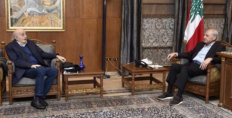 رسائل متعددة من بري وجنبلاط