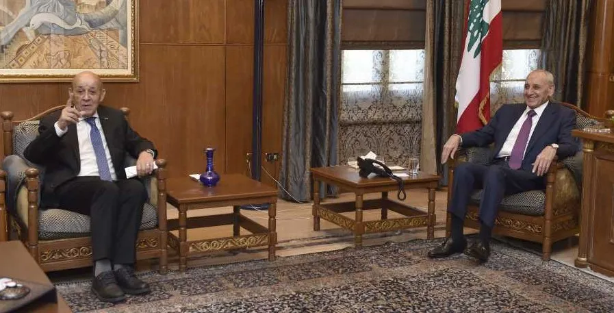 تسويق ايجابيات لنتائج جولة لودريان