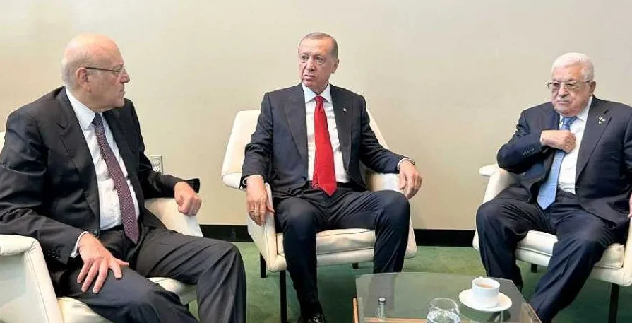 اجتماع لبناني تركي فلسطيني في نيويورك