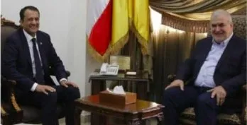 السفير القطري زار النائب رعد