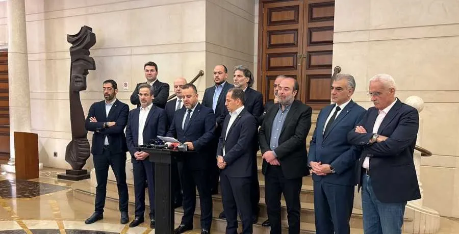 نواب المعارضة: لا لدخول لبنان في الحرب