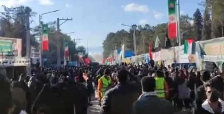 انفجاران قرب مرقد سليماني في ايران