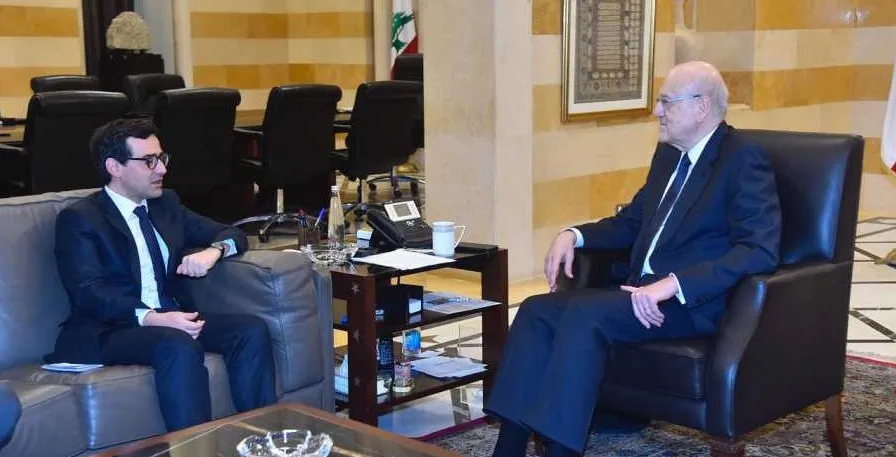 محادثات لبنانية فرنسية: المطالبة بالقرار ١٧٠١ مع ترسيم الحدود البرية