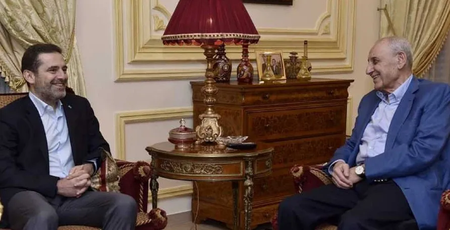 ضوء الحريري في عين التينة