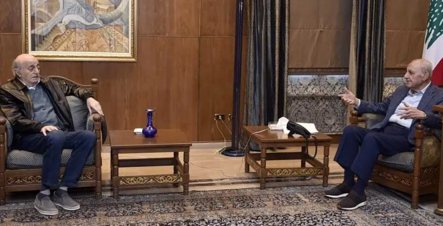 جنبلاط من عين التينة: العودة الى الهدنة