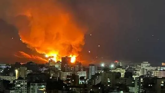حريق في مكب برج حمود