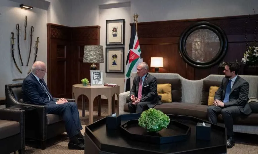 محادثات لبنانية اردنية