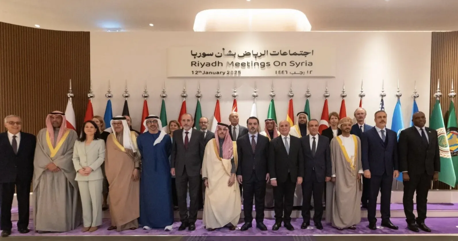 بيان الرياض: رفع العقوبات الأحادية والأممية المفروضة على سوريا