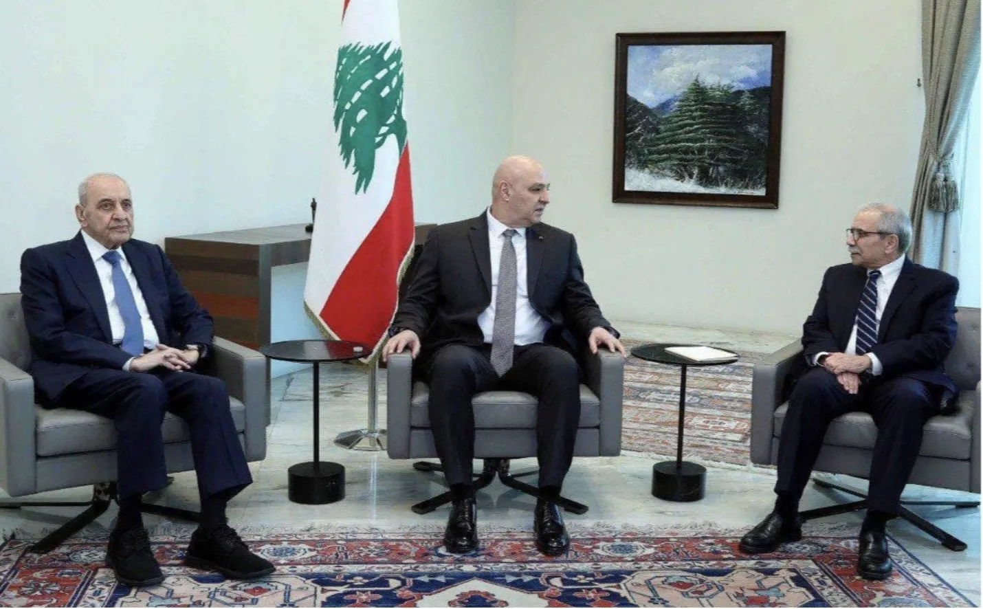اللقاء الثلاثي في بعبدا: مشي الحال ما مشي الحال