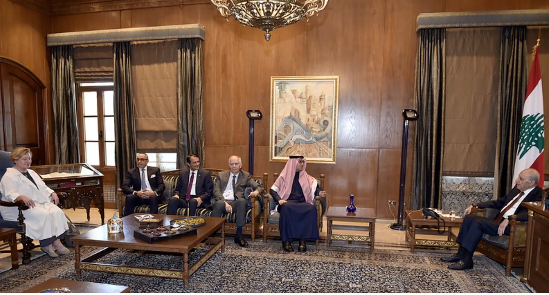 اللجنة الخماسية عند بري:الالتزام والانسحاب الاسرائيلي الكامل
