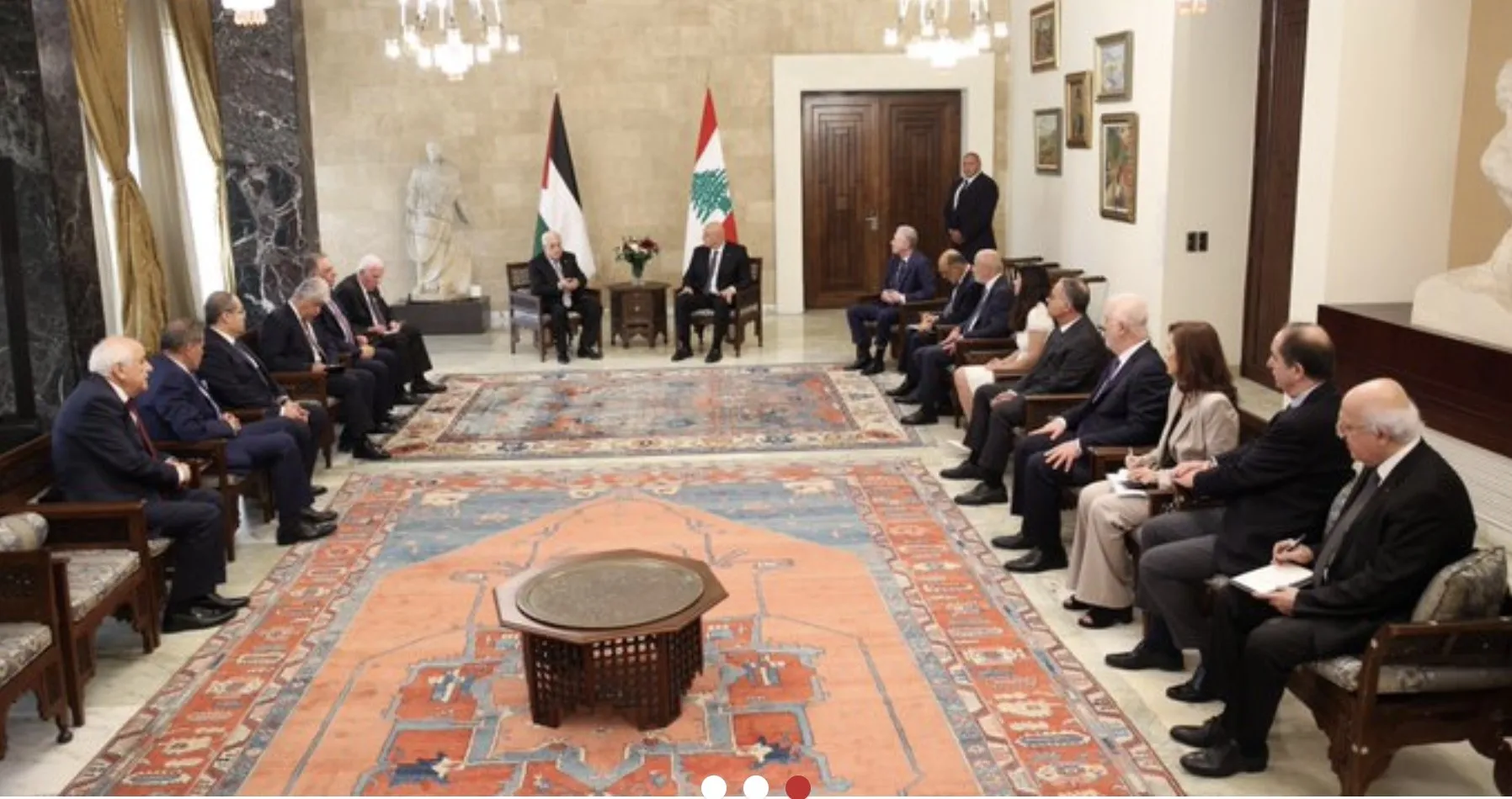 بيان لبناني - فلسطيني مشترك: لحصرية السلاح