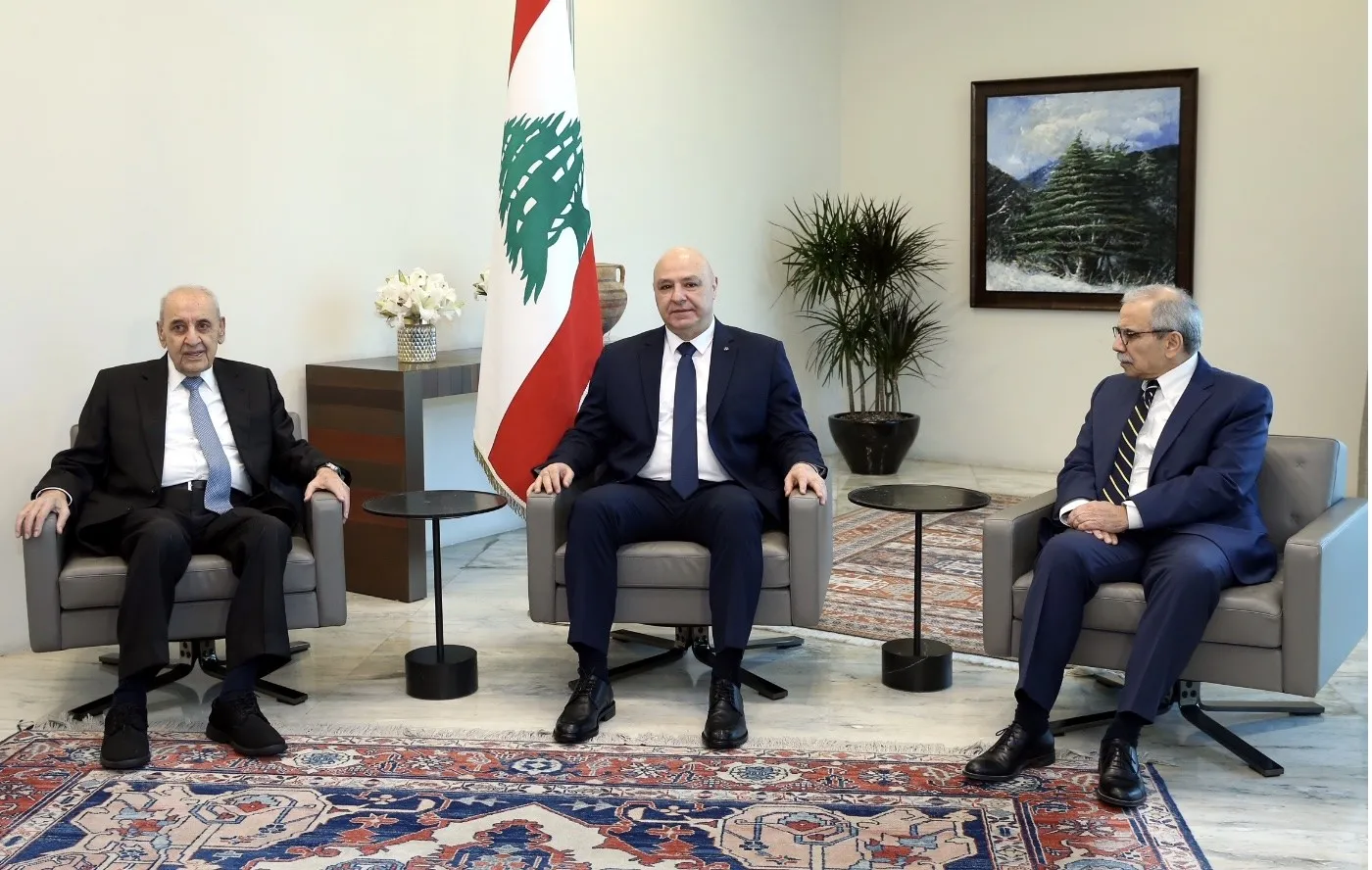 اللجنة الرئاسية المعنية بالرد على الملاحظات الأميركية تجتمع