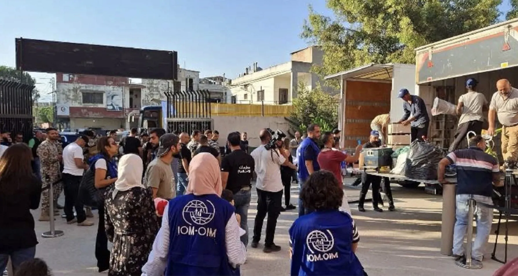 انطلاق المرحلة الأولى لعودة النازحين عبر المصنع