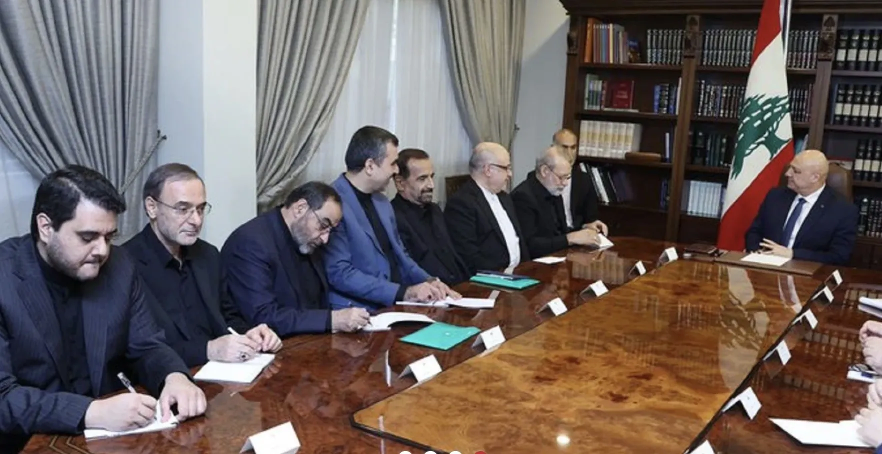 عون للاريجاني:  نرفض أي تدخل في شؤوننا ومن غير المسموح أن يحمل احد السلاح ويستقوي بالخارج