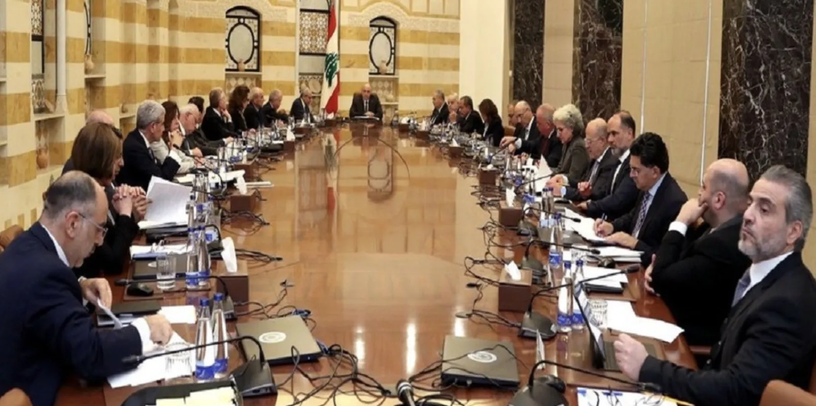 مجلس الوزراء: تعليق علم وخبر رسالات