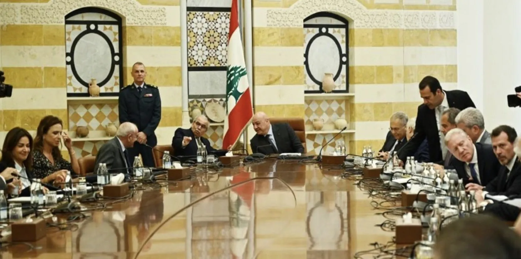 عون: يجب ان تسود لغة التفاوض بدل لغة الحرب
