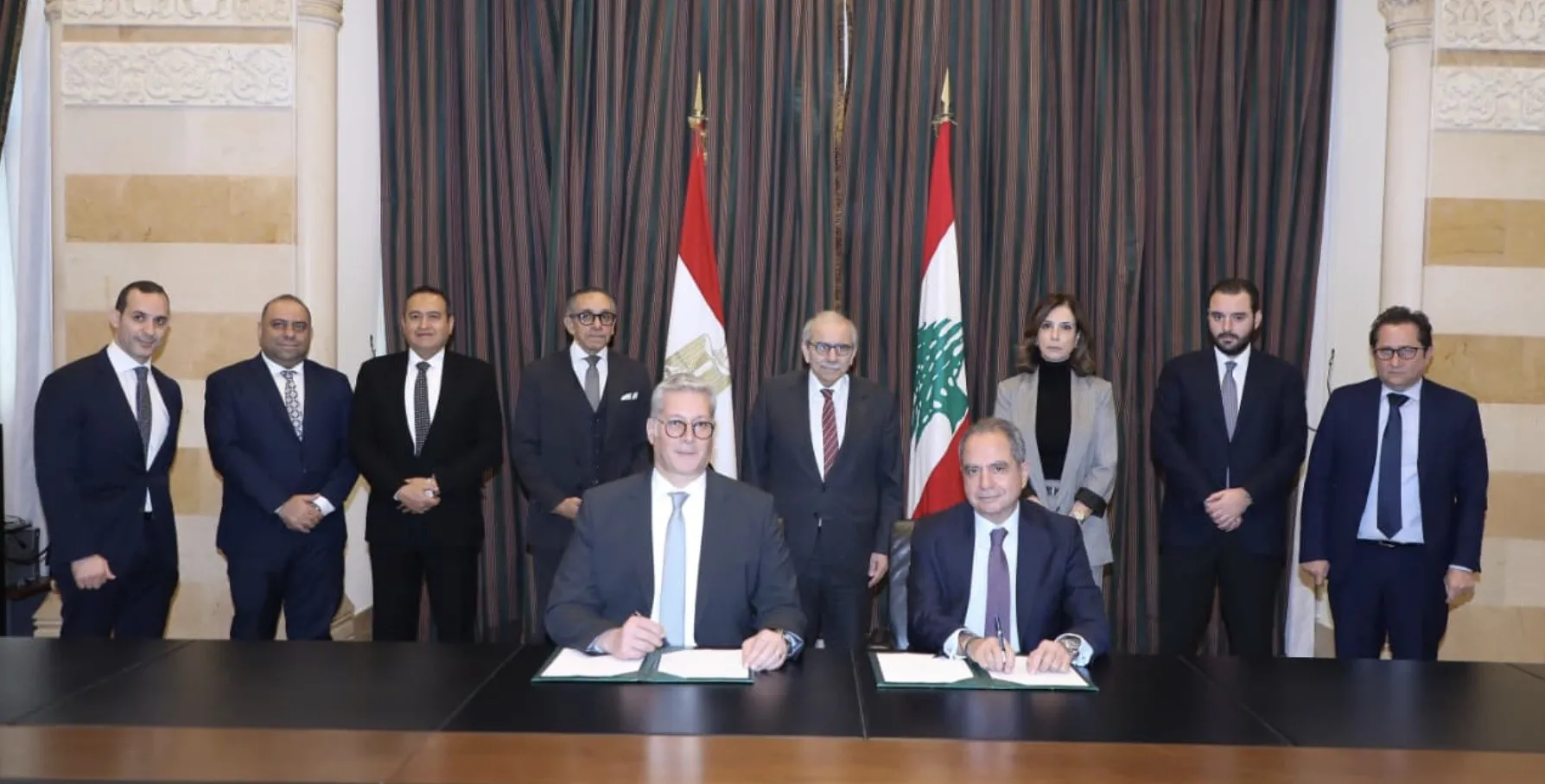 مذكرة تفاهم مع مصر لاحتياجات لبنان من الغاز الطبيعي لتوليد الكهرباء