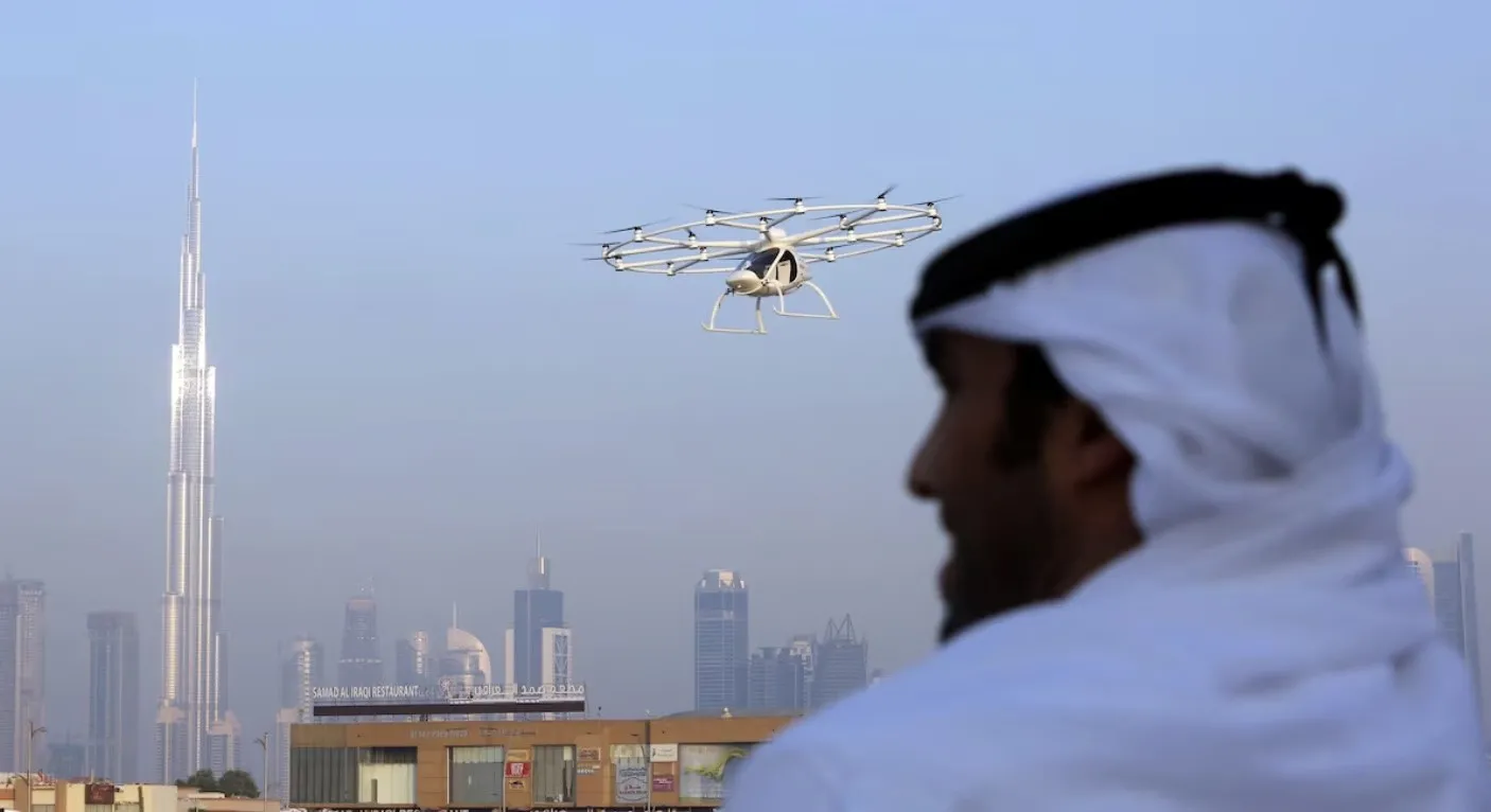 التاكسي الطائر في دبي