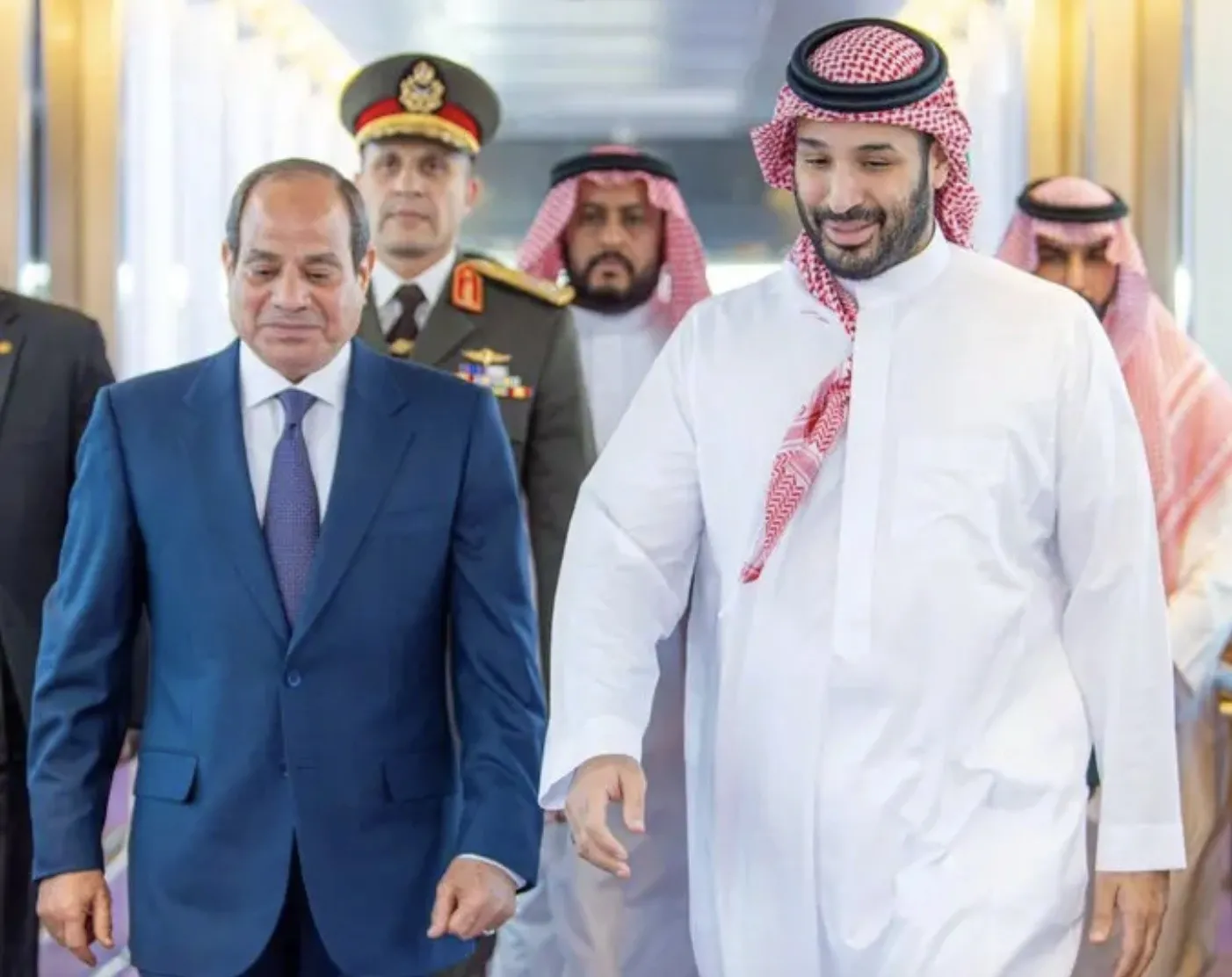 الرئيس المصري في السعودية