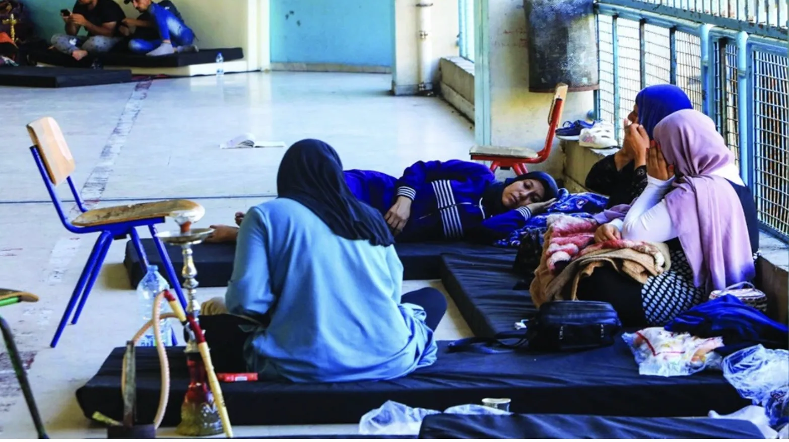 نفسية النازحين يؤلمها الانسلاخ عن الأرض الأصيلة