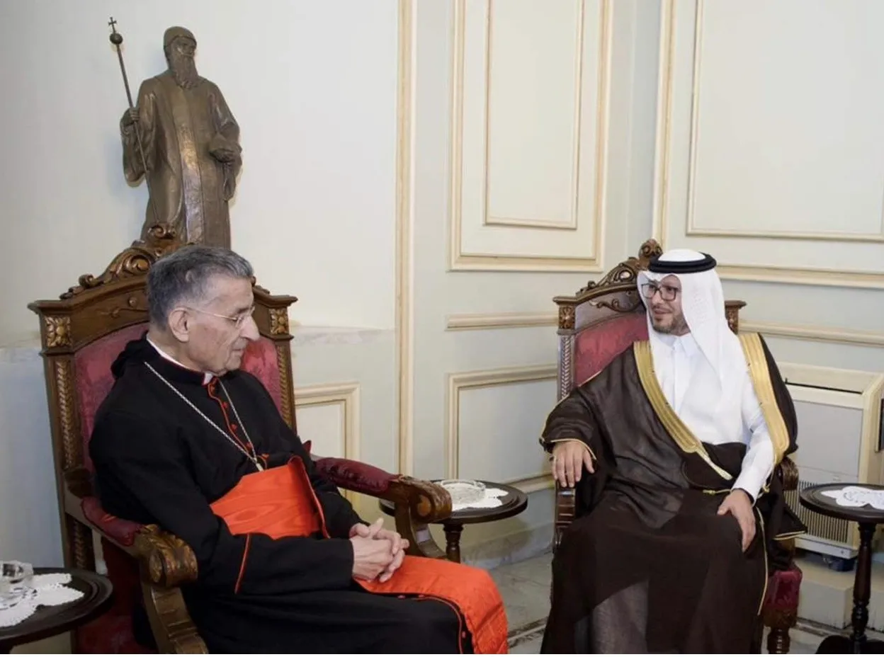 السفير السعودي في بكركي
