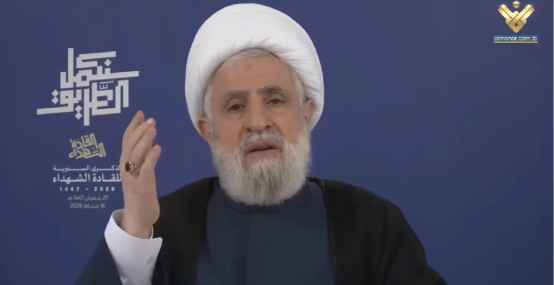 قاسم من حق الشعب إسقاط الحكومة والحزب" ينقل أمواله بالشنطة"