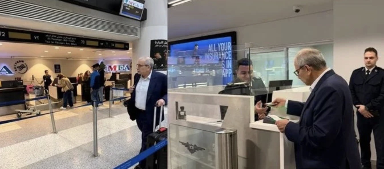 الرئيس نواف سلام يغادر المطار كمواطن عادي