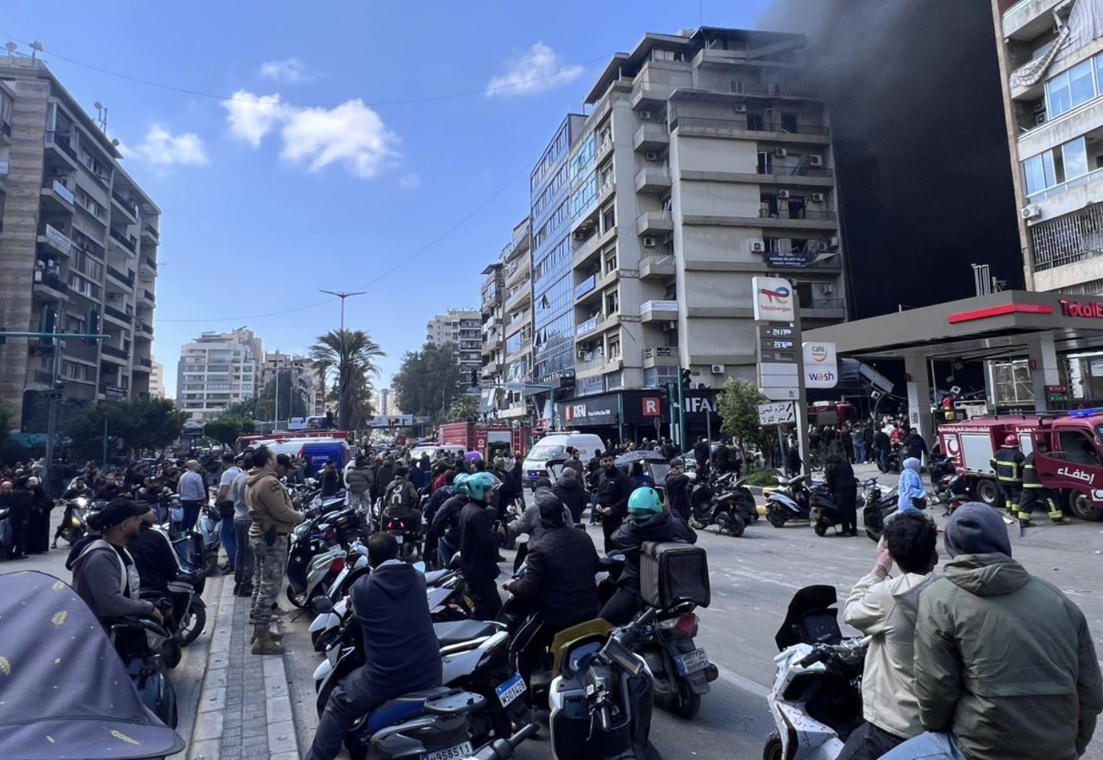 "مطر القذائف "الاسرائيلية يضرب لبنان وعاصمته